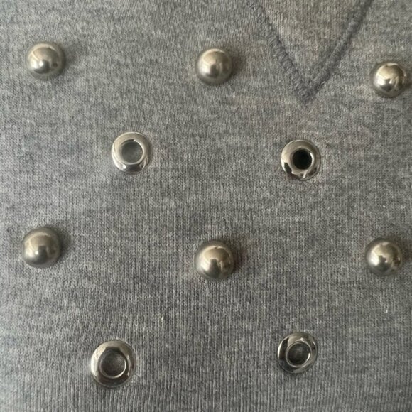 Red Valentino Silver Beaded Sweater - Picture 4 of 8